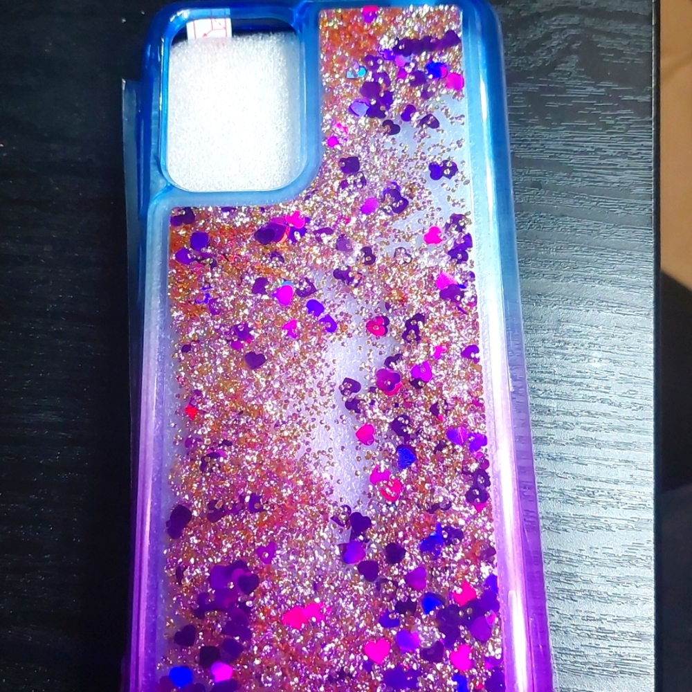 Samsung galaxy A72 case (with screen protector and wipe)